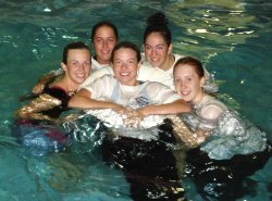 lifesaving class girls